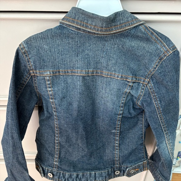Dolce & Gabbana Kids Denim Jacket with Embroidered Logo - Picture 6 of 8